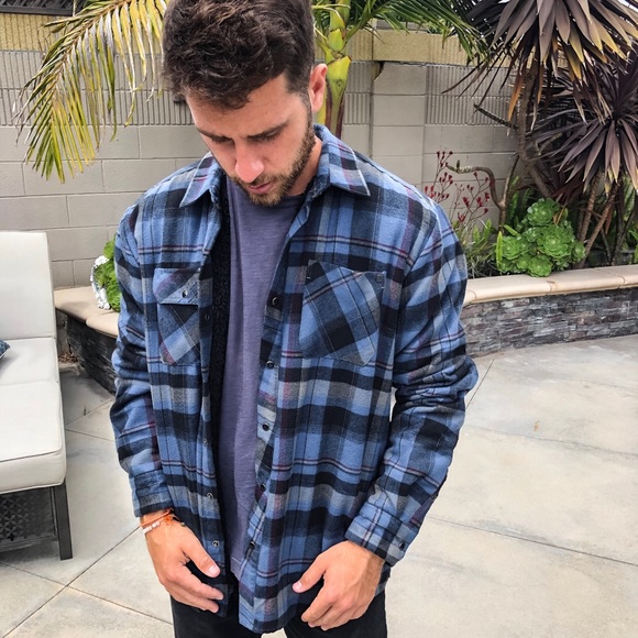 volcom flannel jacket